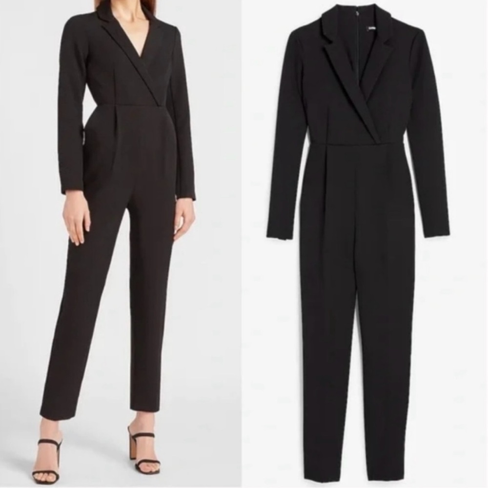 NWT* Express long sleeve black jumpsuit Small